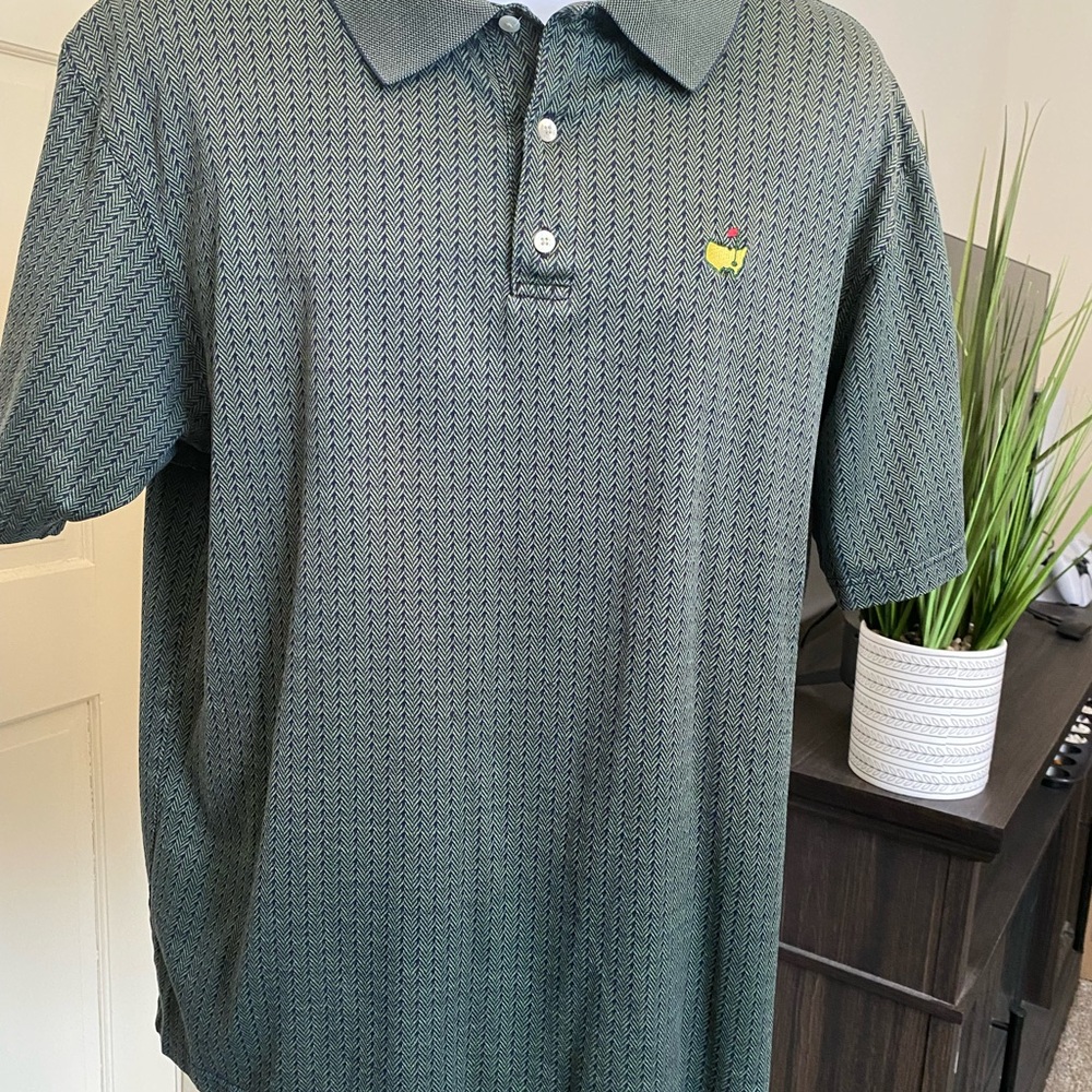 Master’s Classic Green Polo Shirt with Embroidered Logo